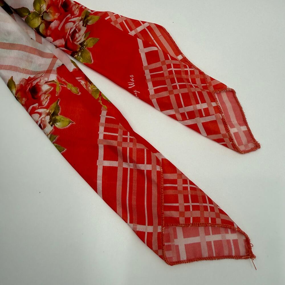JOHNNY WAS Zoila Keychain Bandana Scarf Handkerchief NWT Boho Bag Purse Charm - Picture 8 of 12